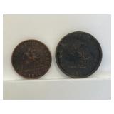 Bank Of Upper Canada  1850 Bank Token One