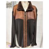 Monell Made in Italy 50% Wool Zip Up