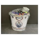 Edmonton Oilers Buckets, Light Glow Pens,