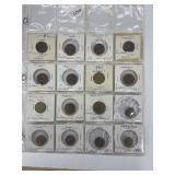 Mexico 5 Centavos Coins To Include: 1955,