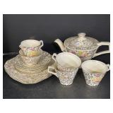 H & K Tunstall 'Old English Sampler' Dishes