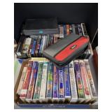 Assorted CDs, DVDs and VHS