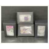 Assorted Costume Jewelry Brooches (4)