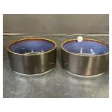 2 Ceramic Pet Dishes