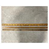 3 Advertising Yard Sticks