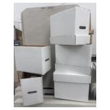 5 Comic Book Boxes - 3 Have Lids
