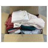 Box Of Towels And Other Linens