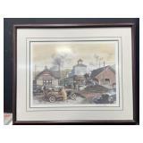 Newmarket Train Station by Canadian artist