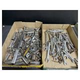 Assorted Wrenches, Sockets & Socket Wrenches