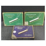 3 MacDonaldï¿½s Cigarette Tins