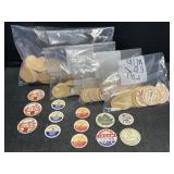 Collection of Milk Bottle Tops - Various Dairies