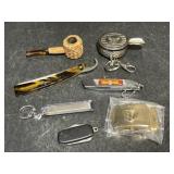 Collectibles - Pocket Knives, Keychain Ashtray,