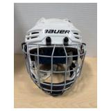 White Bauer Youth Hockey Helmet