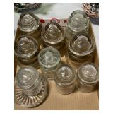 Clear Glass Hydro Insulators