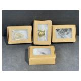 Assorted Costume Jewelry Brooches (4)