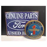 Metal Ford Sign (reproduction) 12.5 x 16 ' and