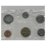 Canada Uncirculated Coin Set  1988.