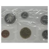 Canada Uncirculated Coin Set  1990