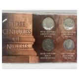 Three Centuries Of Nickels Collection