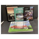 4 Vintage Automobile Books