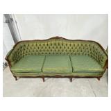Victorian Style, Button Tufted 3-Seater Sofa