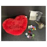Gemstone Eggs, Magnet Kit, Heart Purse