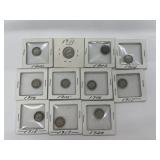 Canada Five Cent Coins With .925 Silver