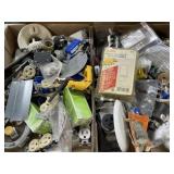 2 Trays Of Electrical Supplies - Receptacles,