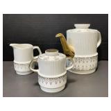 Vintage Gibsons Coffee/tea Pot And Cream And