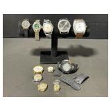 Assorted Ladies & Mens Watches & Watch Faces