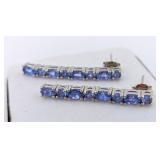 $3,421 Appraisal - 4.9 ct Cert. Silver Tanzanite