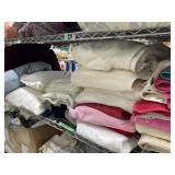 Throw Pillows, Assortment Of Towels