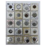 World Coins To Include: Twenty Various Coins.