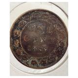 1897 Cdn Large Penny