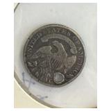 Usa Ten Cent Coin 1832. The Liberty