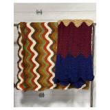 2 Crochet Blankets (Full Size)