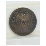 Prince Edward Island 1857 Half Penny Merchant