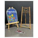 Sun Catcher, Stained Glass Cardinal, Picture