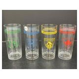 4 Canada 150 Glasses
