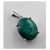 $9,832 Appraisal - 2.8 ct Cert. Silver Emerald