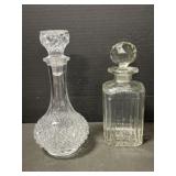 2 Crystal Decanters
