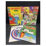 7 Assorted Comics - Little Archie, Spooky, Archie