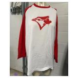 Toronto Blue Jays Size Xl Red/white Shirt