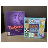Games - Taboo & 100 Classic Games in 1 Box