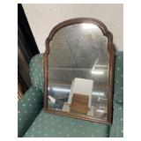 Wood Framed Mirror 22 X 30 '