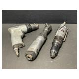 3 Air Tools -Drill, Ratchet Wrenches