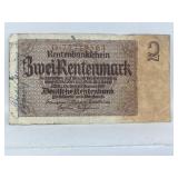 Germany Banknote: Rentenbankfehein Zwei