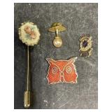 Various Lapel & Stick Pins