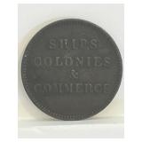 Antique Canada / Prince Edward Island Token: Ships