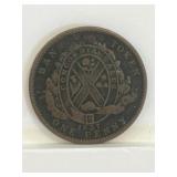 One Penny City Bank Token 1837: Province